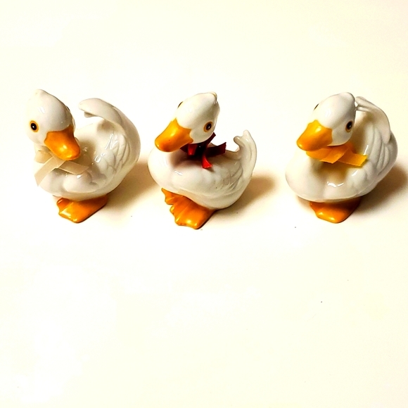 3 piece of Vintage Homco Duck figurines. - Picture 1 of 11